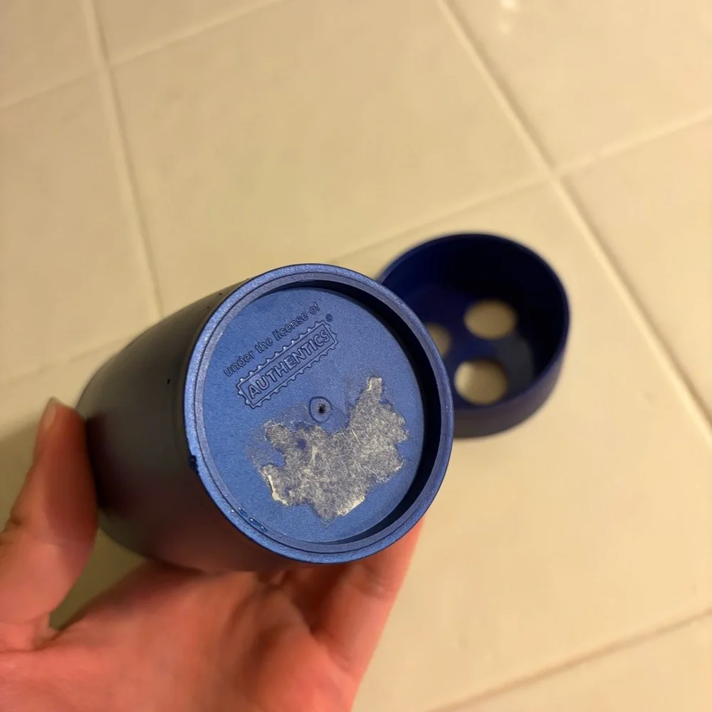 Blue Toothbrush Holder